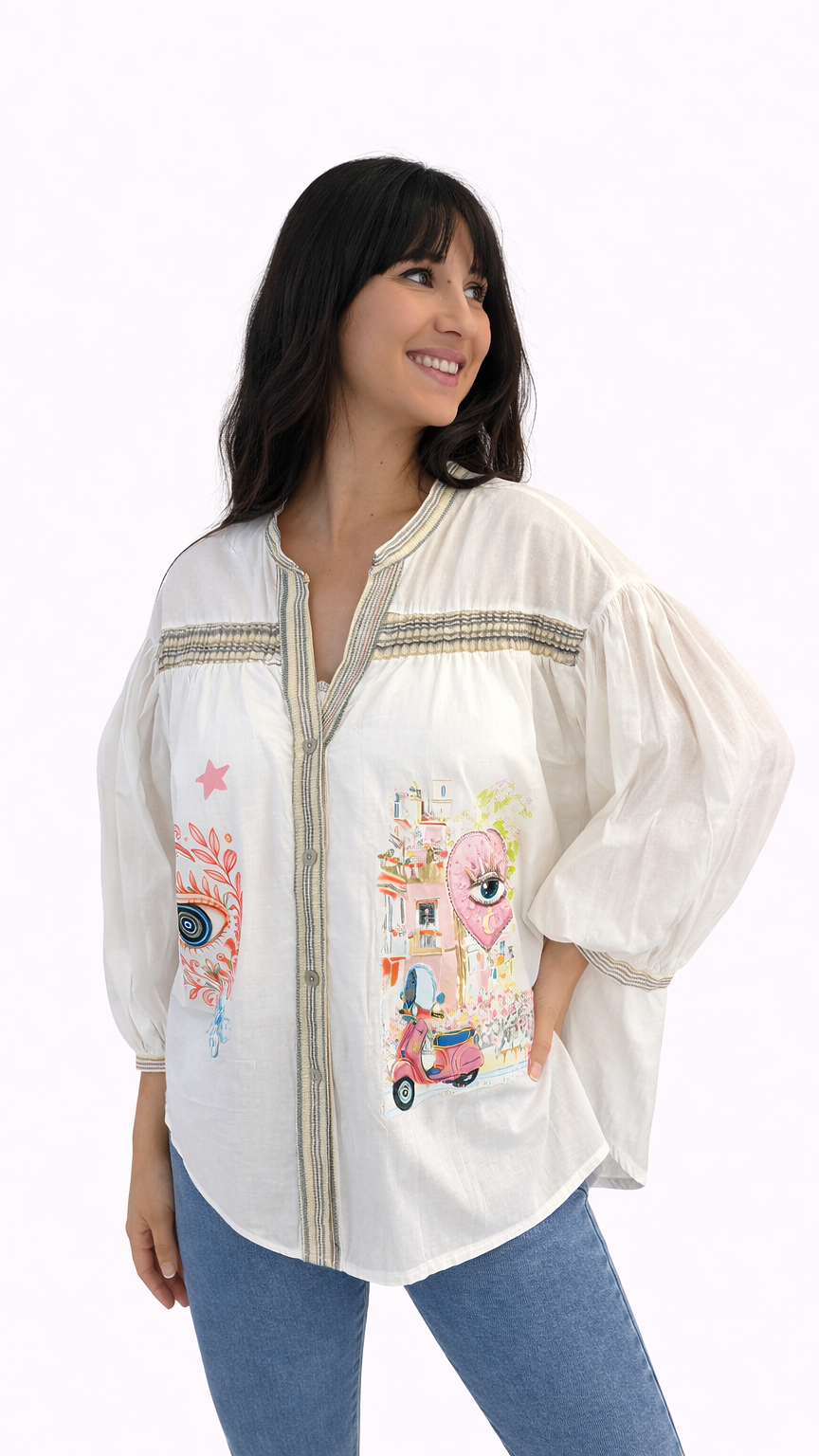 Chemise voile karma