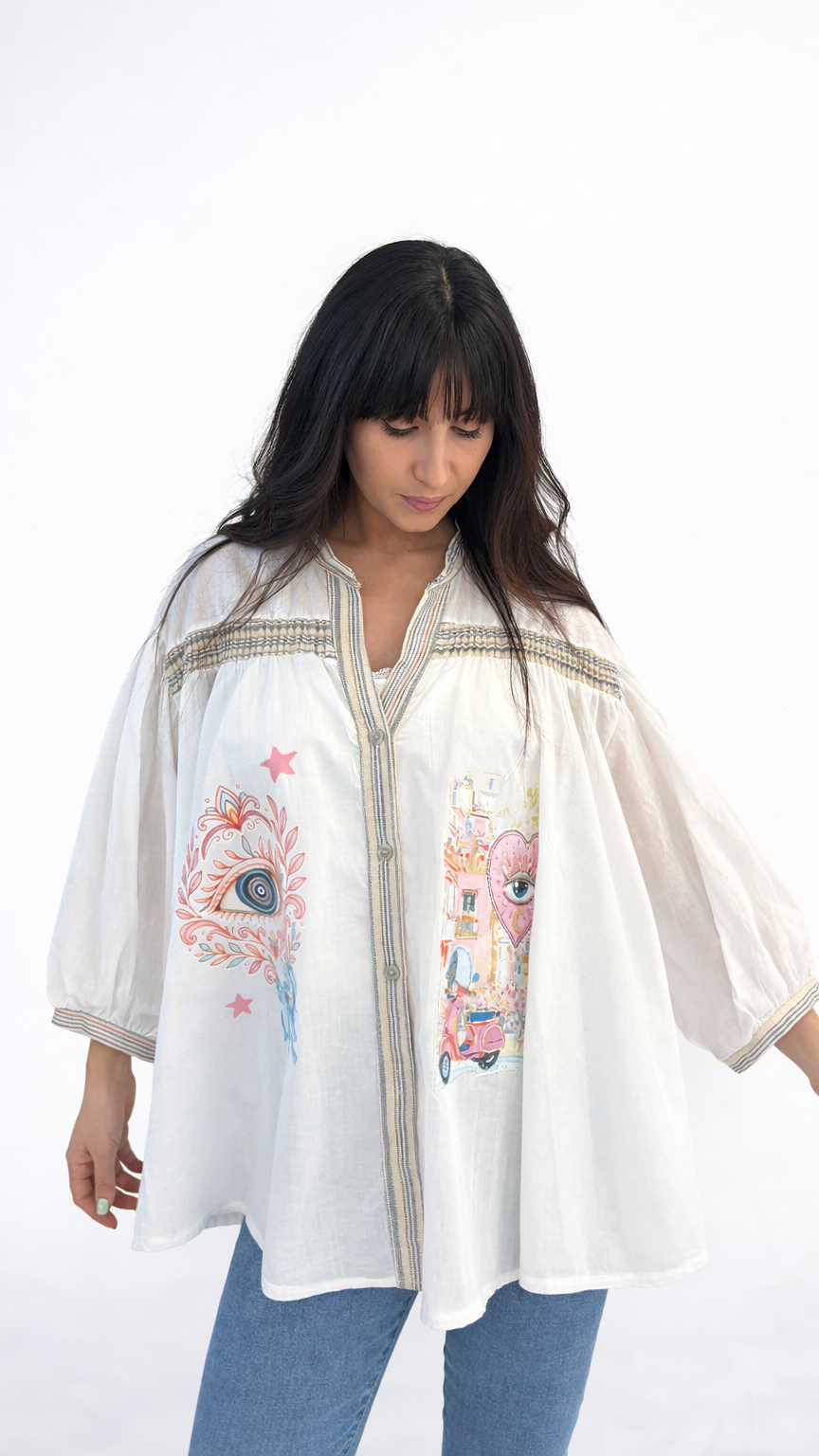 Chemise voile karma