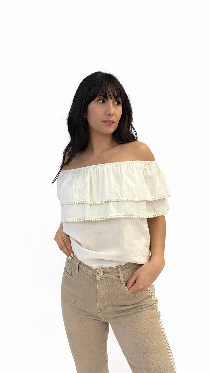 Top épaules dénudées multi positions