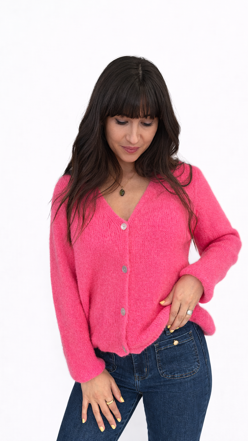 Cardigan douceur pastel