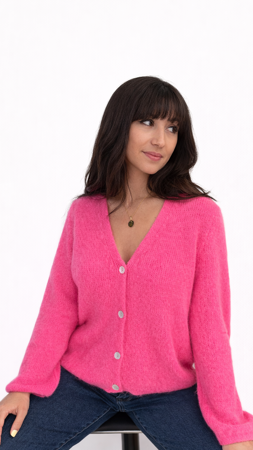 Cardigan douceur pastel