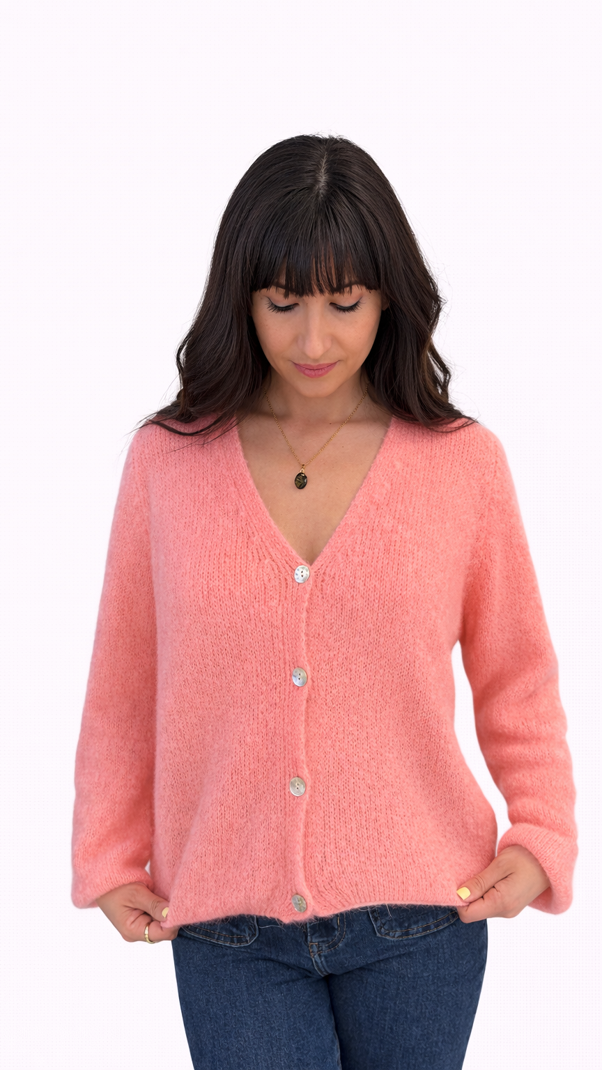 Cardigan douceur pastel