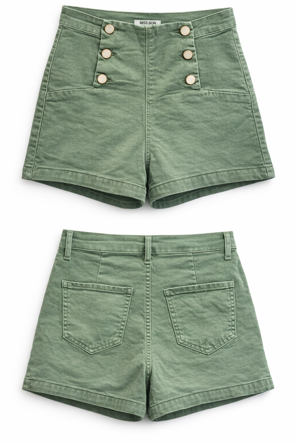 Short à boutons