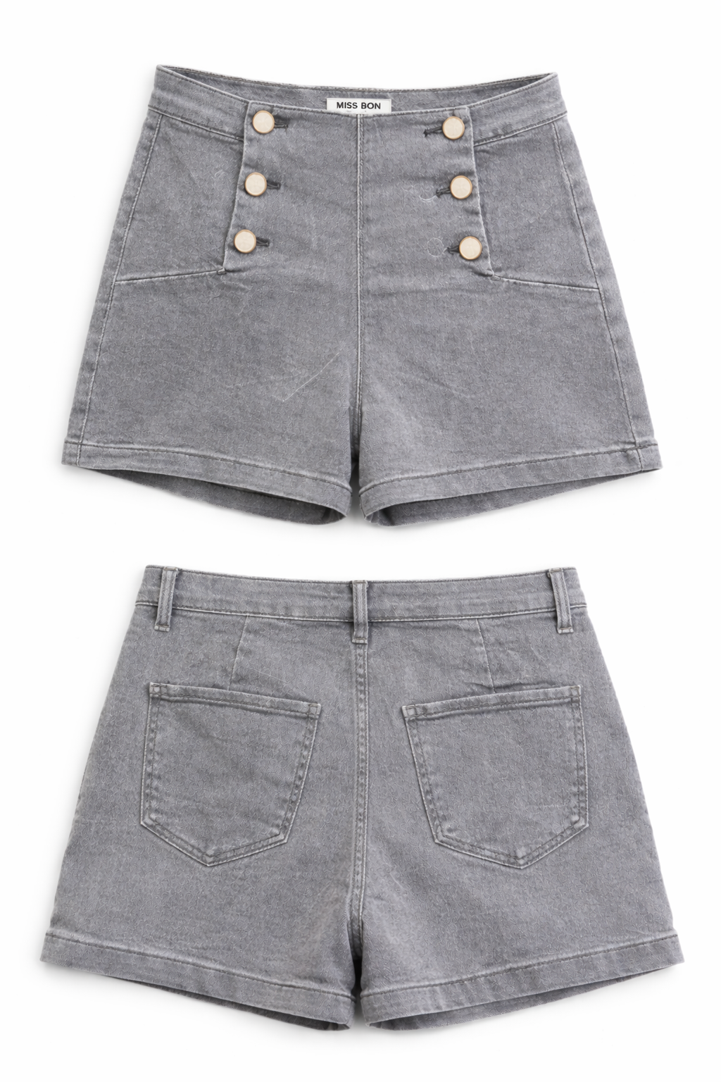 Short à boutons