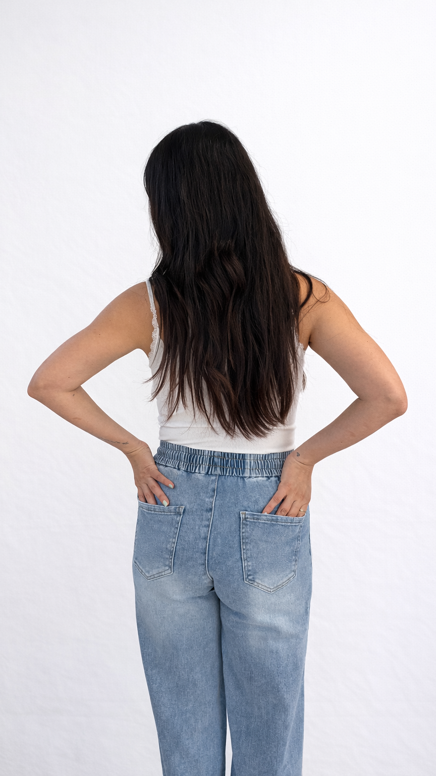 Jean jogging bande sport