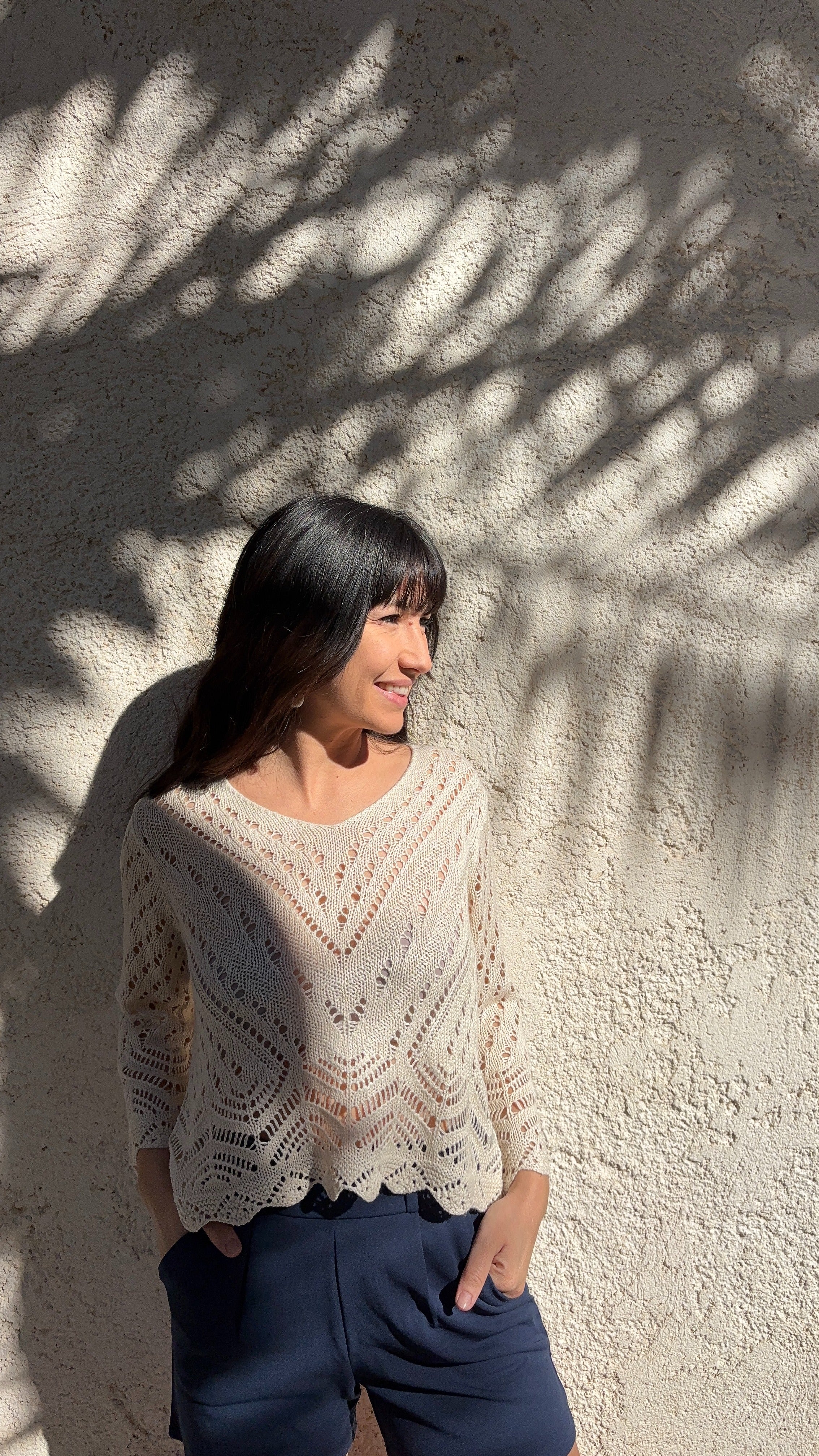Pull maille crochet JDY