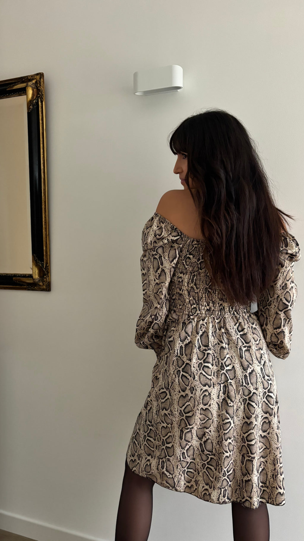 Robe imprimé python