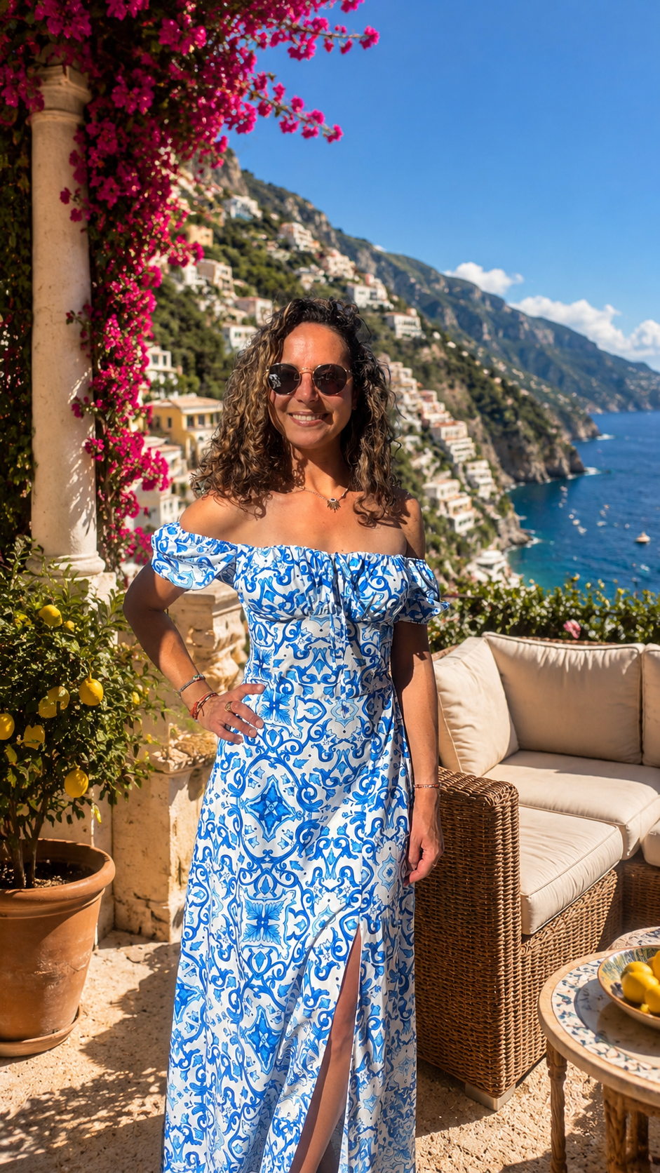 Robe longue dolce vita
