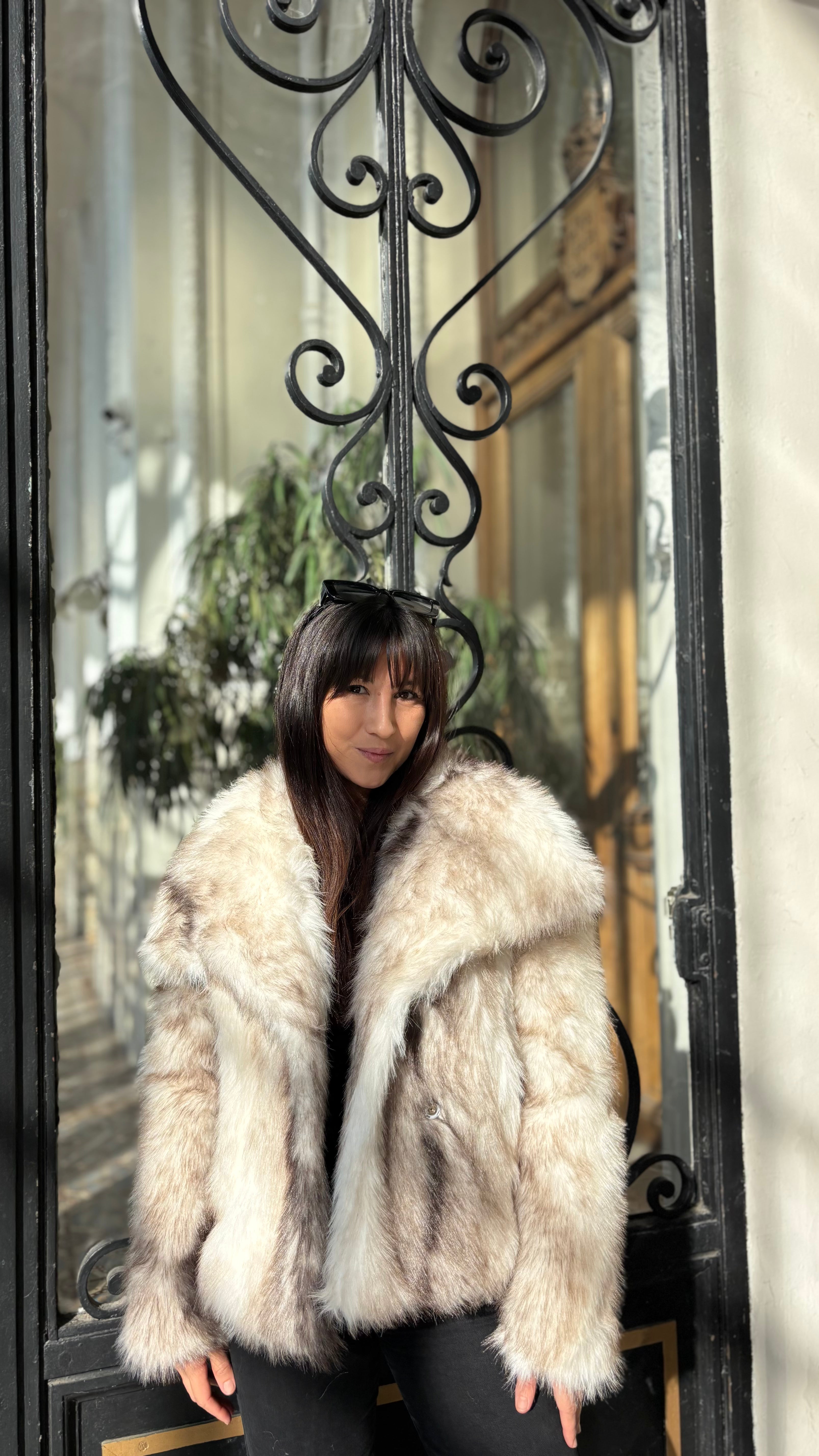 blanche crème et touche de beige