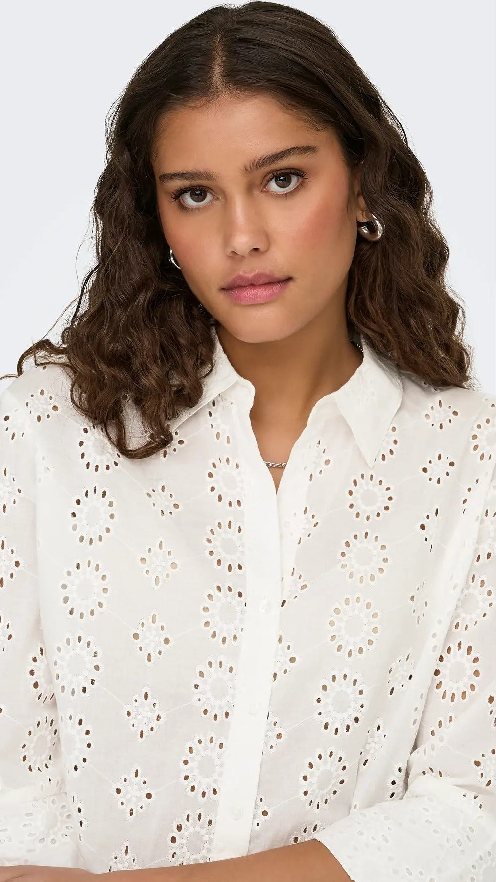 Chemise dentelle broderie anglaise JDY Tallie