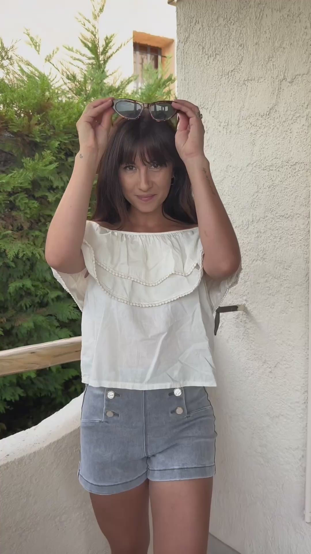 Top épaules dénudées multi positions