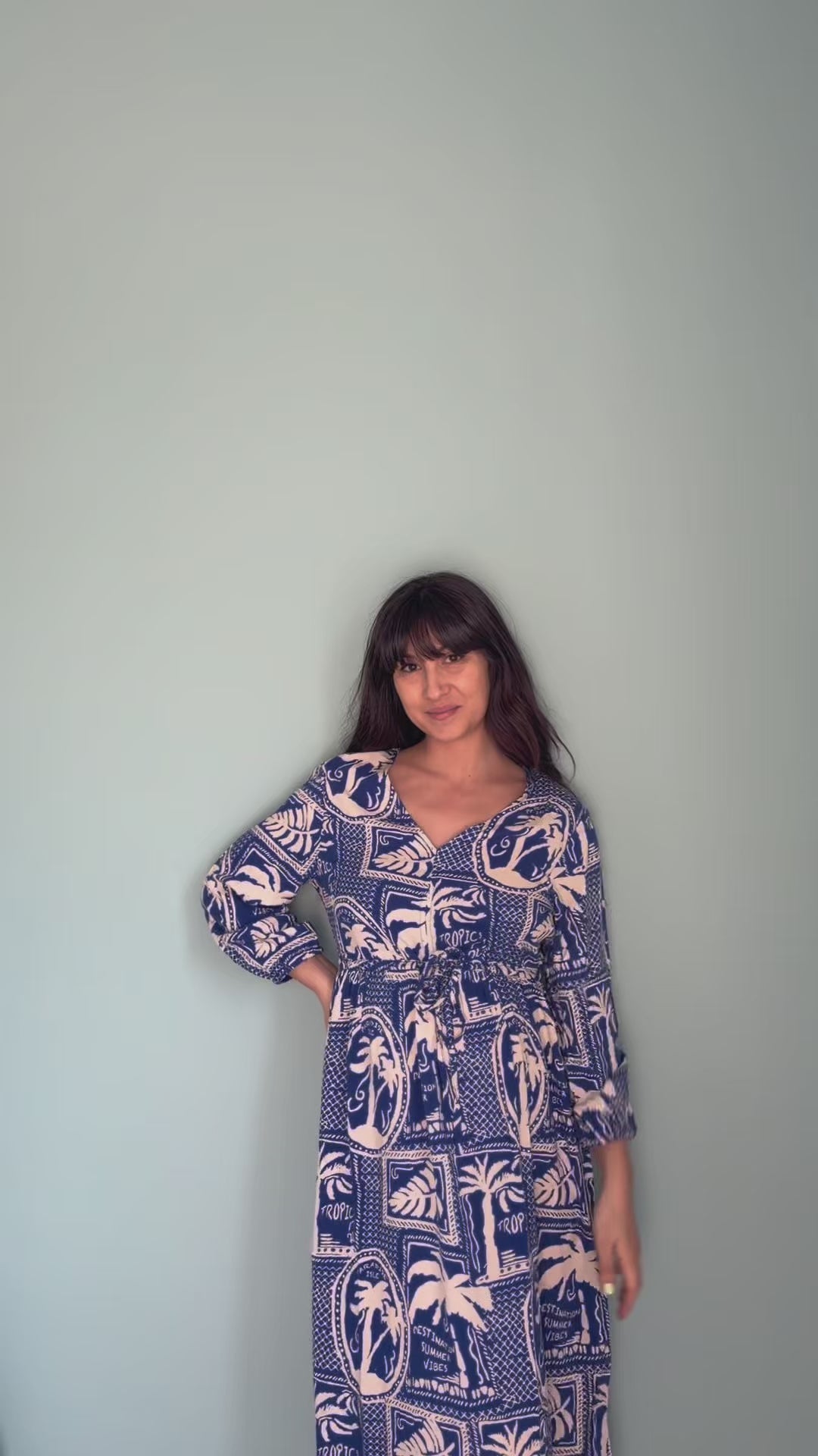 Robe longue imprimé JDY