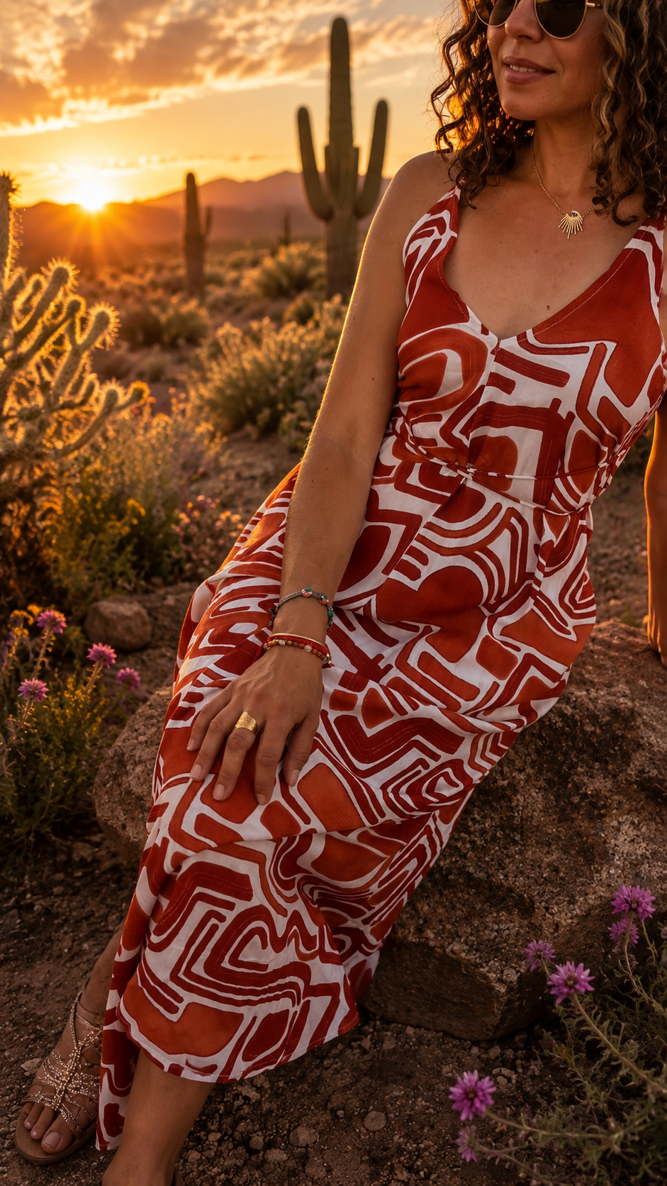Robe longue dos nu coline